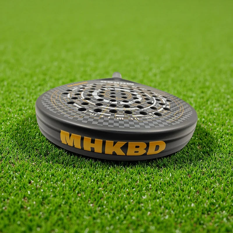 MKHBD Carbon‑Surface EVA Foam Padel Racket with Protective Cover — Lightweight Control Paddle